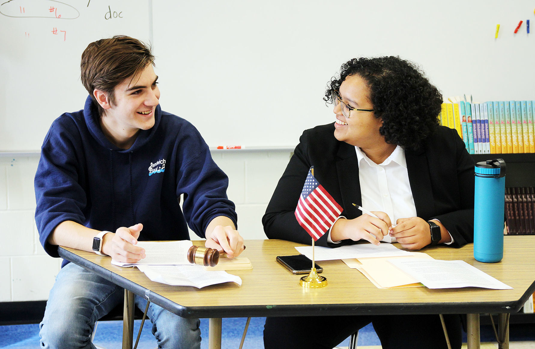 Student Government Day at Sandwich High School